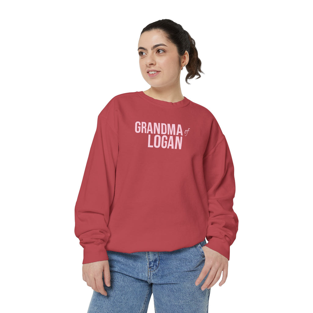 Personalized Grandma Of Sweatshirt | Custom Grandkids Name Crewneck