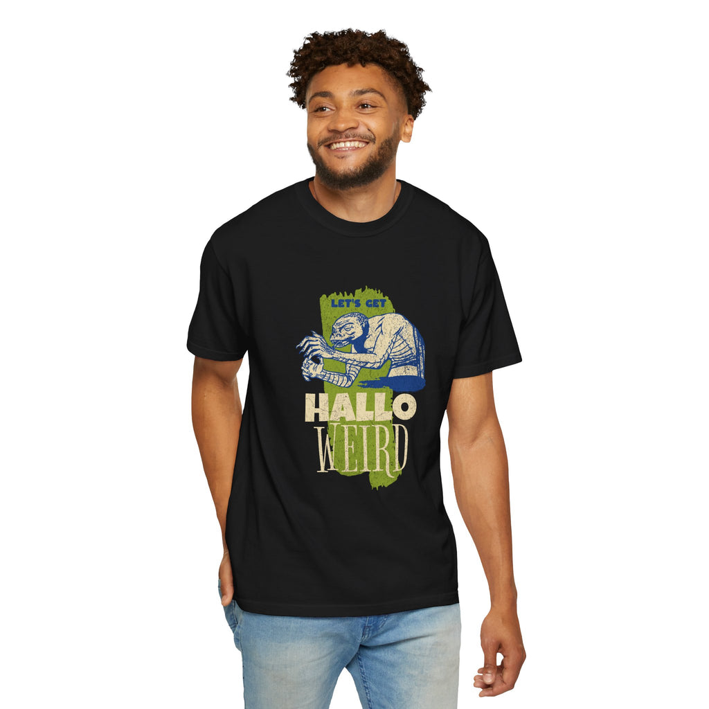 Hallo-Weird mummy Halloween shirt, additional view