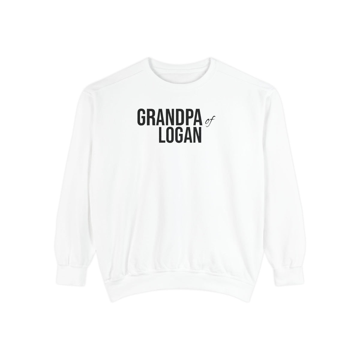 Personalized Grandpa Of Sweatshirt | Custom Grandkids Name Crewneck