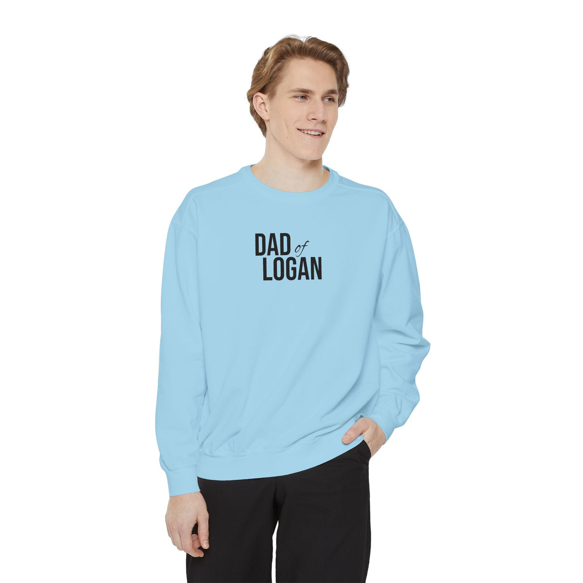 Personalized Dad Of Sweatshirt | Custom Kids Name Crewneck
