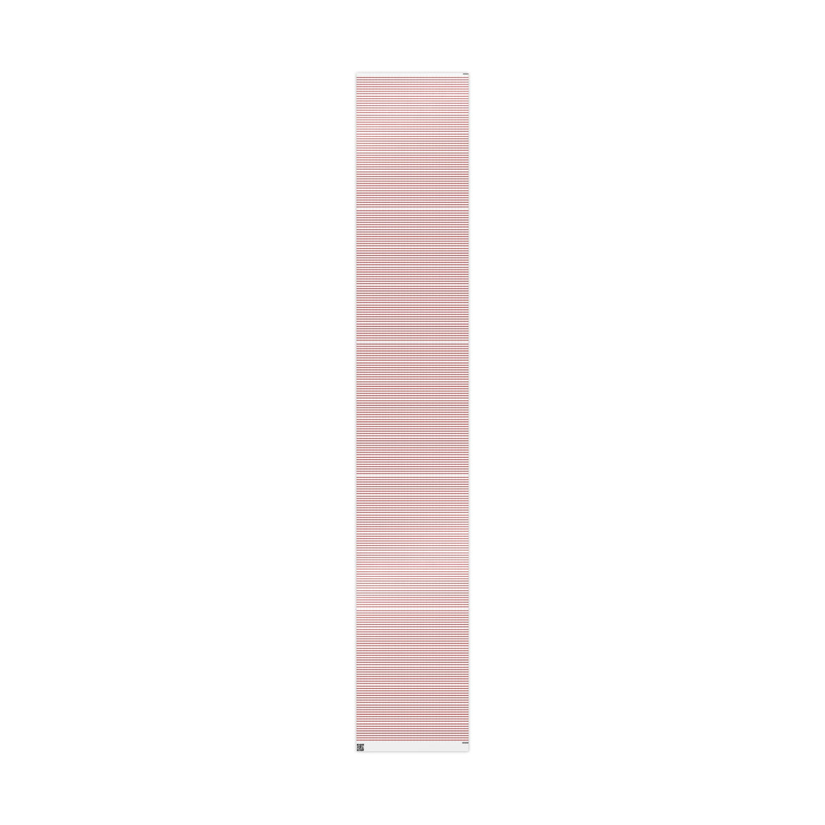 Peppermint Ticking Stripe Wrapping Paper | Red & White Christmas Gift Wrap