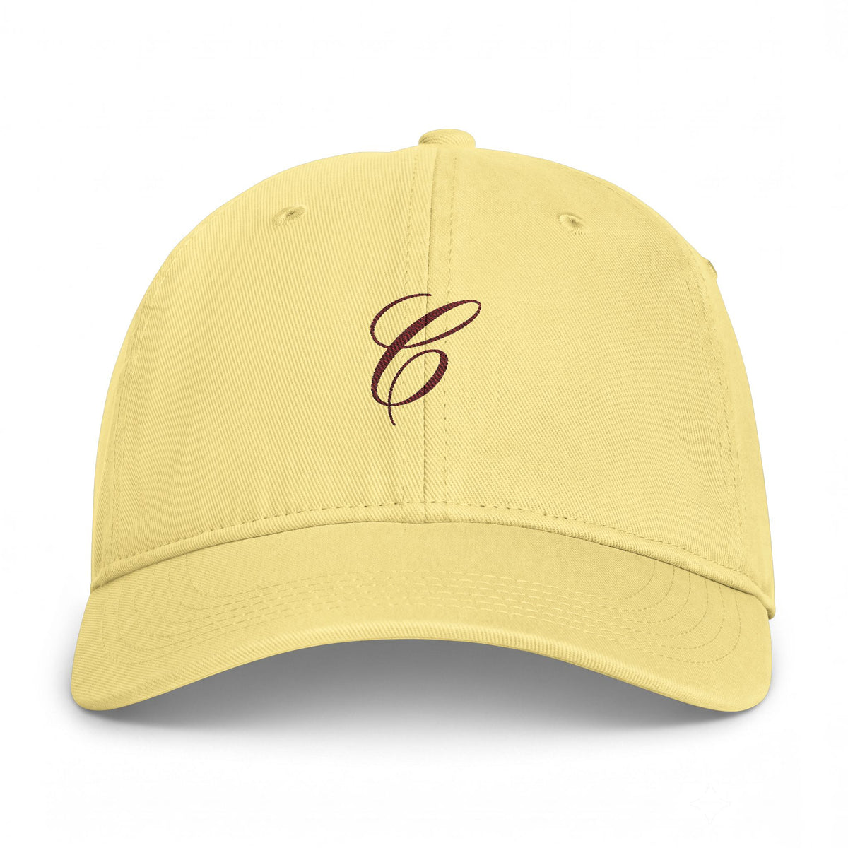 Personalized Initial Cap | Custom Monogram Washed Dad Hat