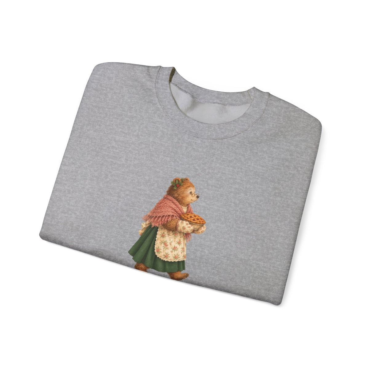 Personalized Favorite Grandma Sweatshirt | Woodland Grandma Bear Christmas Crewneck