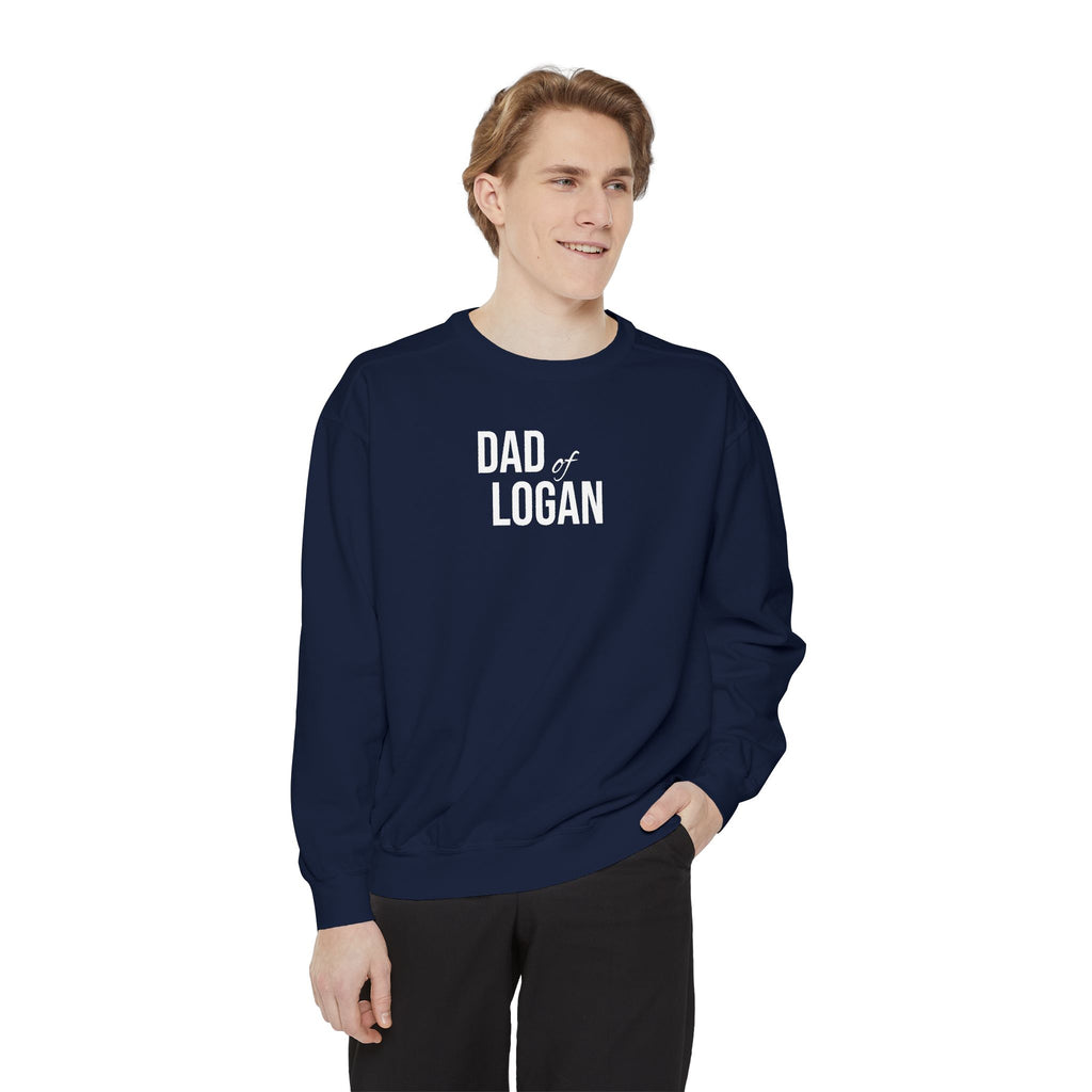 Personalized Dad Of Sweatshirt | Custom Kids Name Crewneck