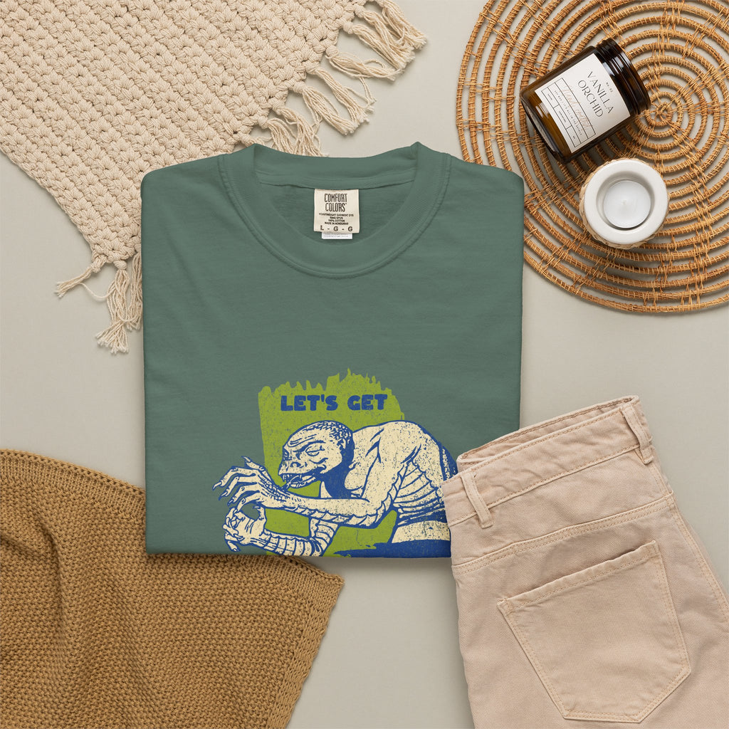 Hallo-Weird mummy Halloween shirt, additional view