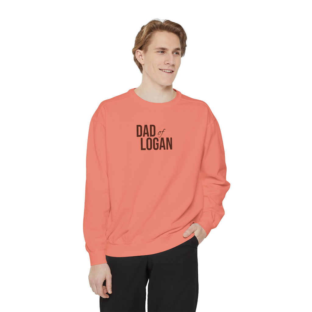 Personalized Dad Of Sweatshirt | Custom Kids Name Crewneck
