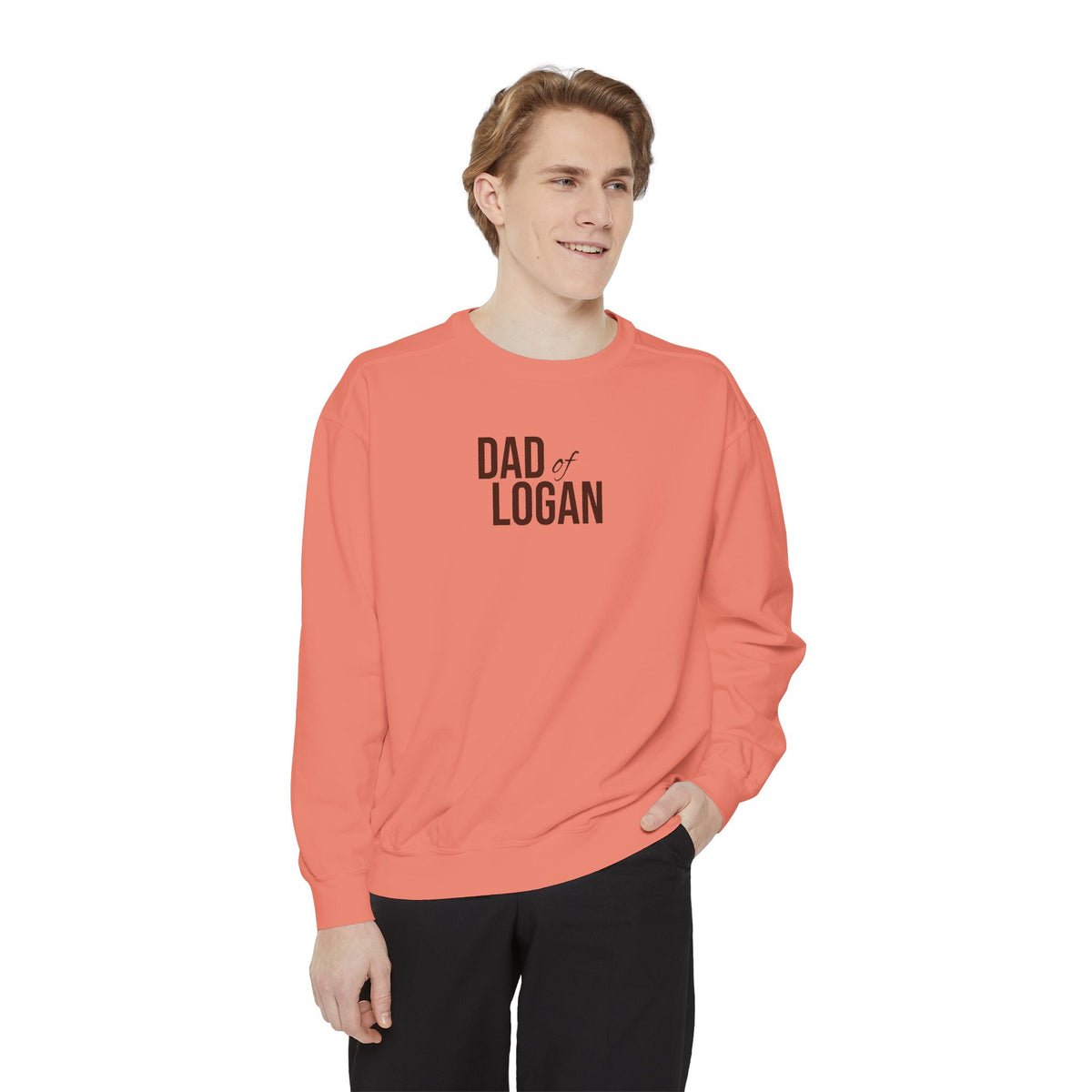 Personalized Dad Of Sweatshirt | Custom Kids Name Crewneck