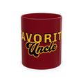 Favorite Uncle Mug | Retro Uncle Coffee Mug