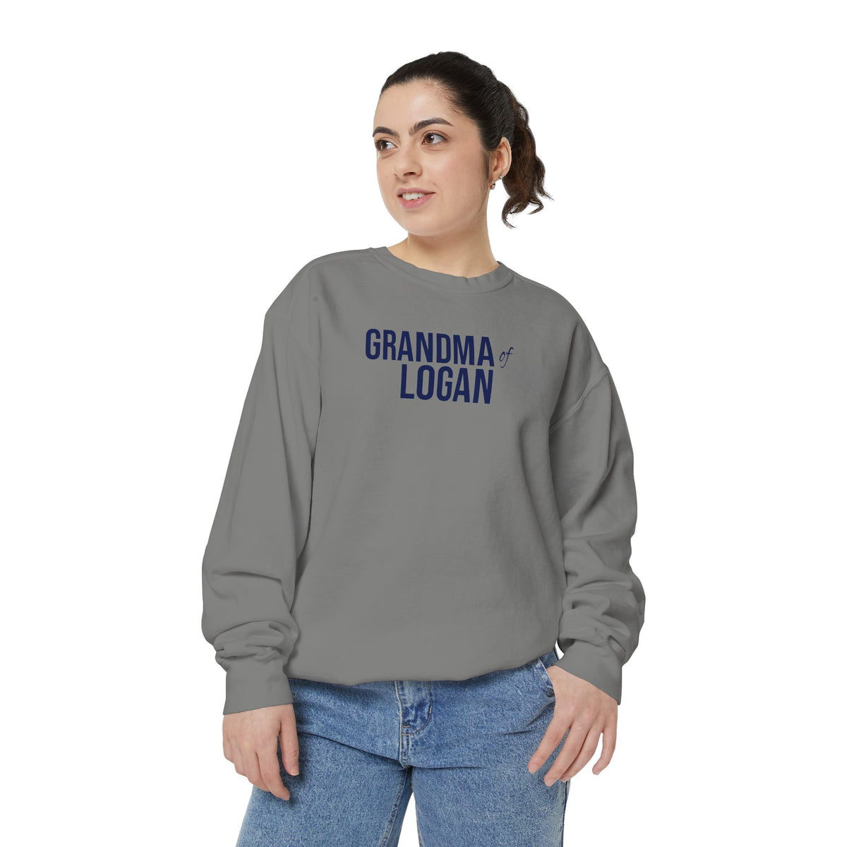 Personalized Grandma Of Sweatshirt | Custom Grandkids Name Crewneck