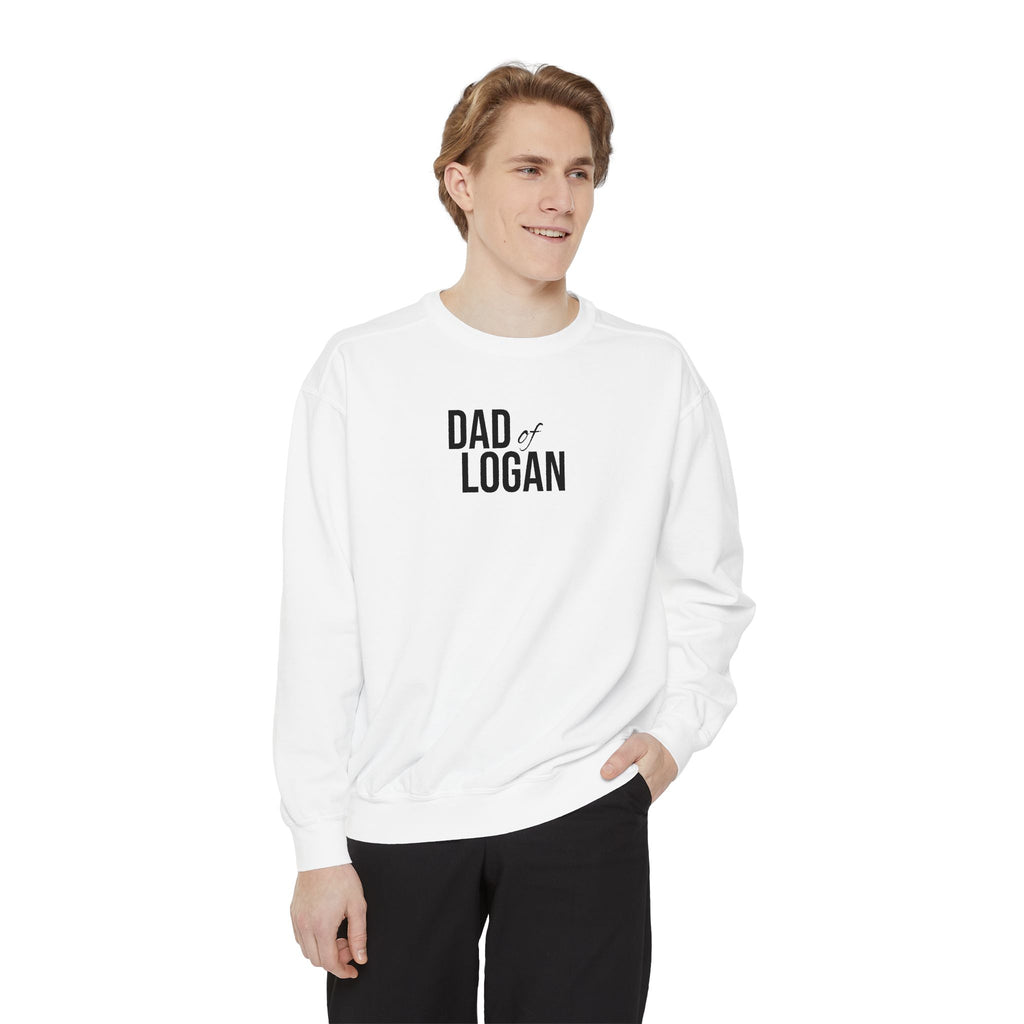 Personalized Dad Of Sweatshirt | Custom Kids Name Crewneck