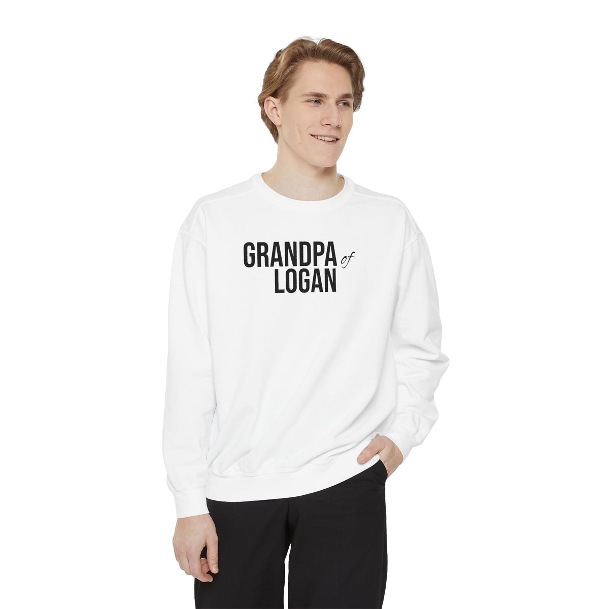 Personalized Grandpa Of Sweatshirt | Custom Grandkids Name Crewneck
