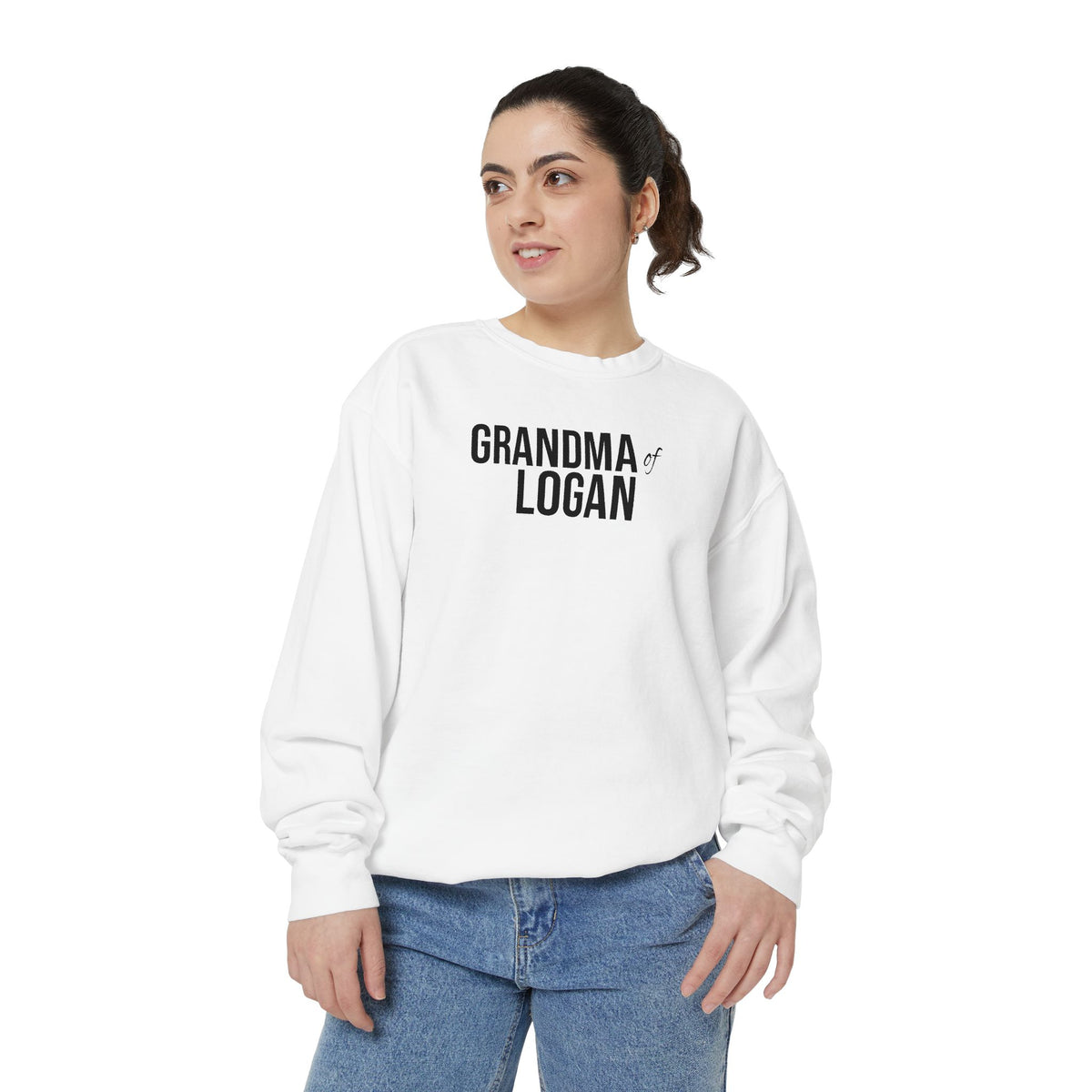 Personalized Grandma Of Sweatshirt | Custom Grandkids Name Crewneck