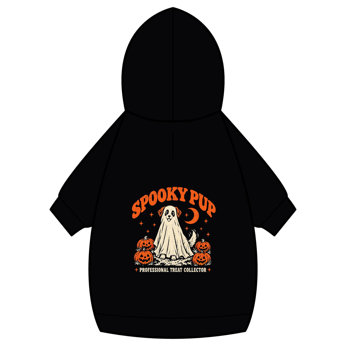 Spooky Pup Halloween dog hoodie, additional view