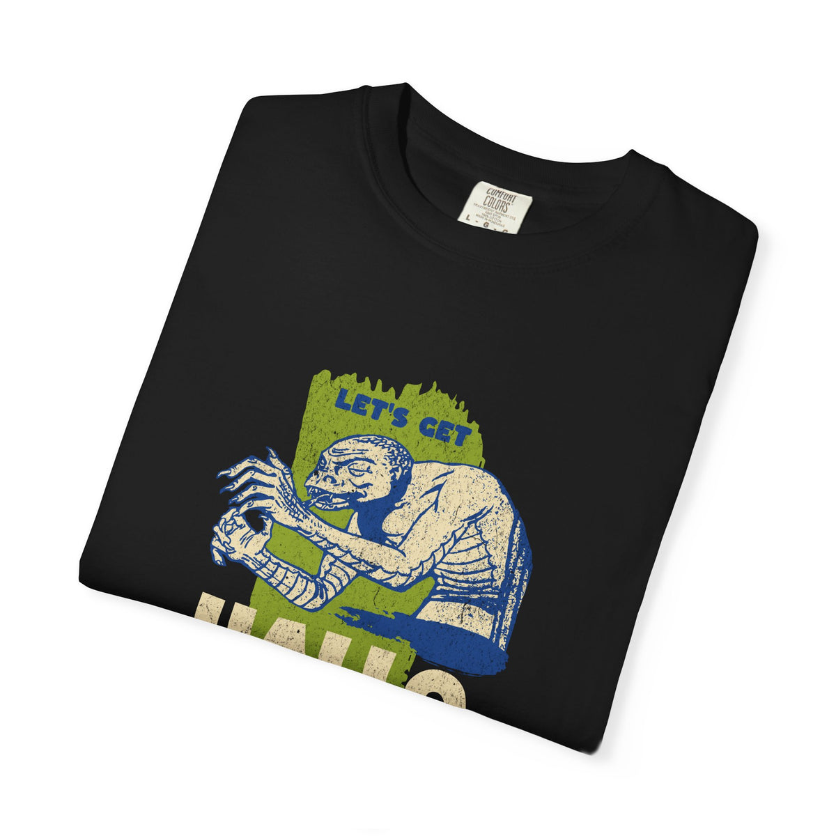 Hallo-Weird mummy Halloween shirt, additional view
