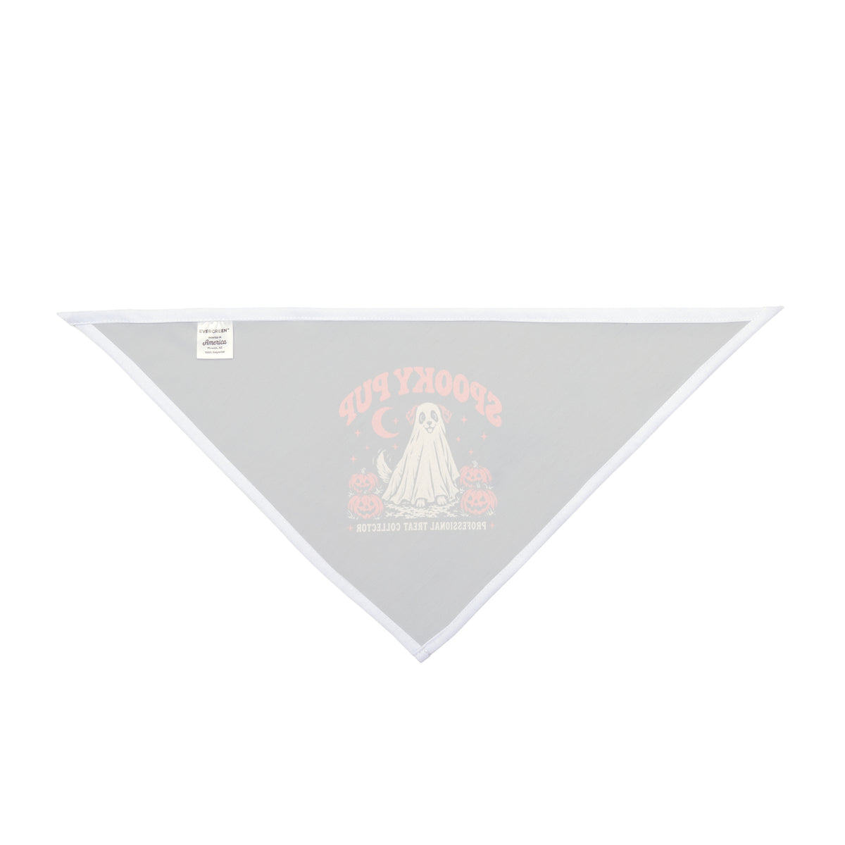 Spooky Pup dog bandana, additional view