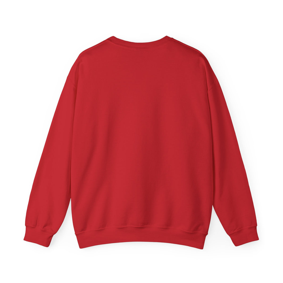Back of the Red Favorite Grandma crewneck