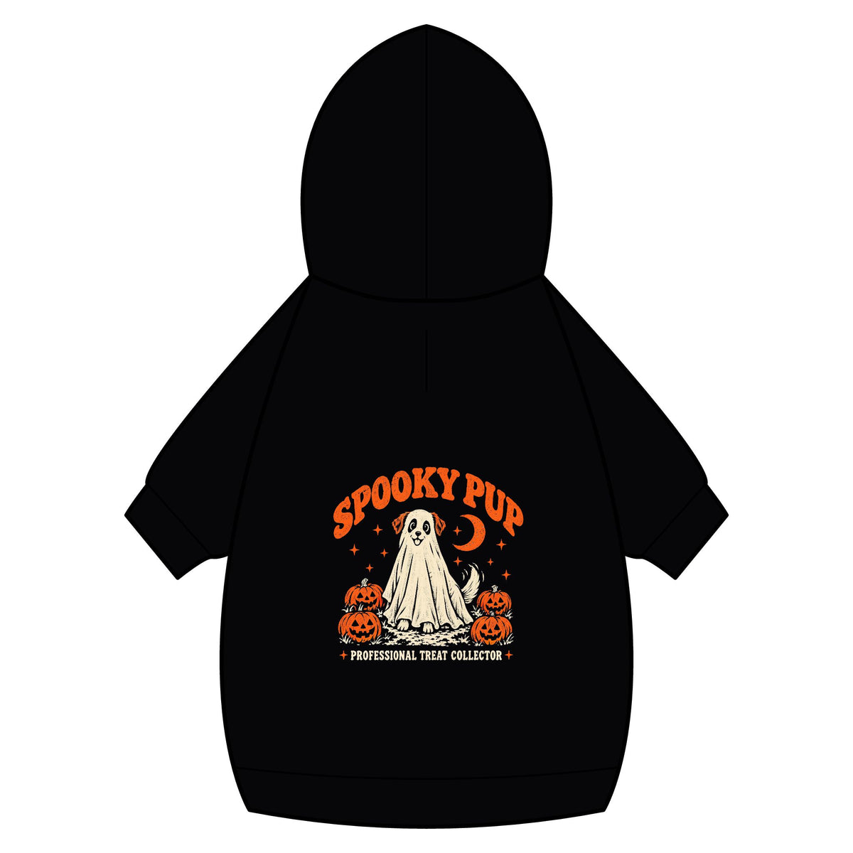 Spooky Pup Halloween dog hoodie, additional view