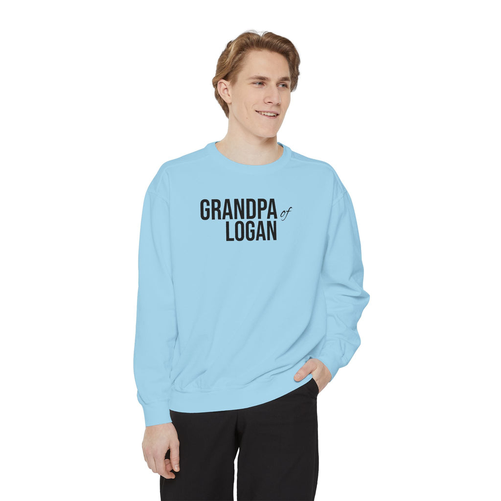 Personalized Grandpa Of Sweatshirt | Custom Grandkids Name Crewneck