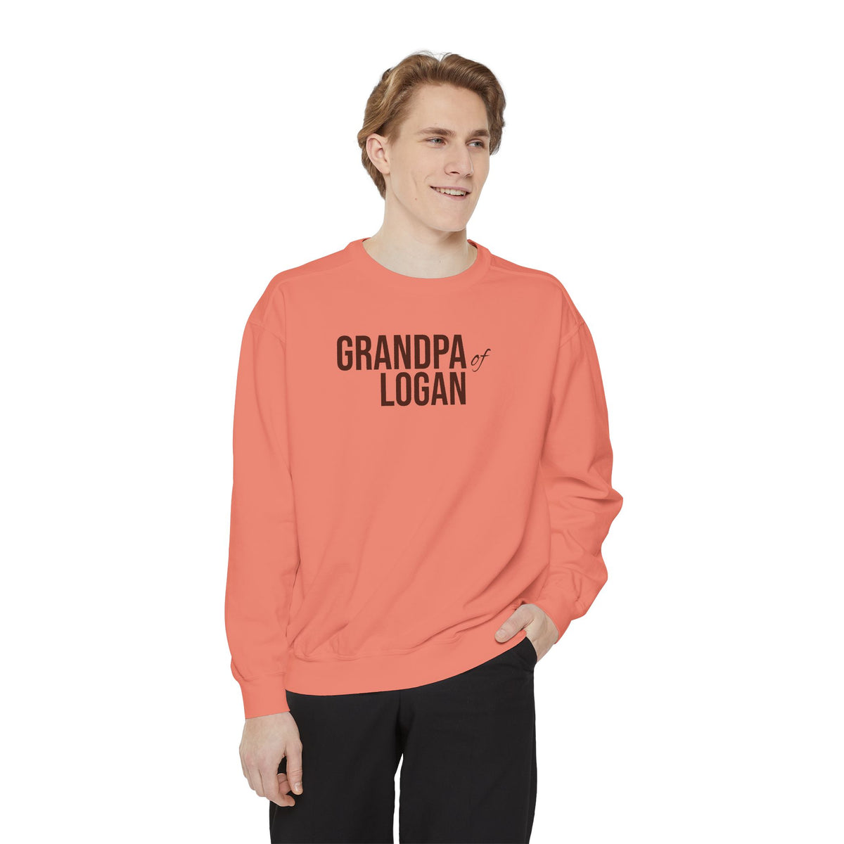 Personalized Grandpa Of Sweatshirt | Custom Grandkids Name Crewneck