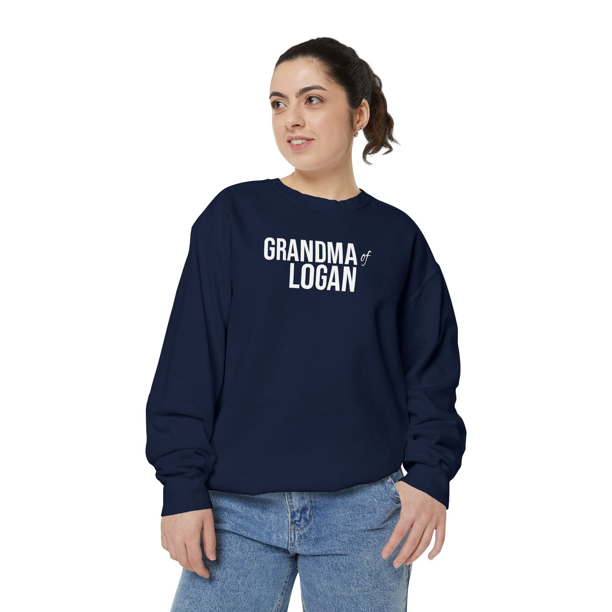 Personalized Grandma Of Sweatshirt | Custom Grandkids Name Crewneck