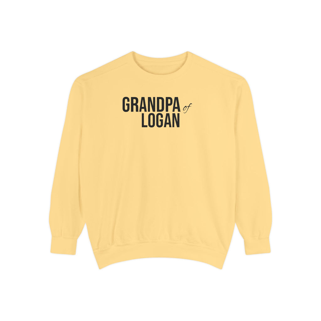 Personalized Grandpa Of Sweatshirt | Custom Grandkids Name Crewneck