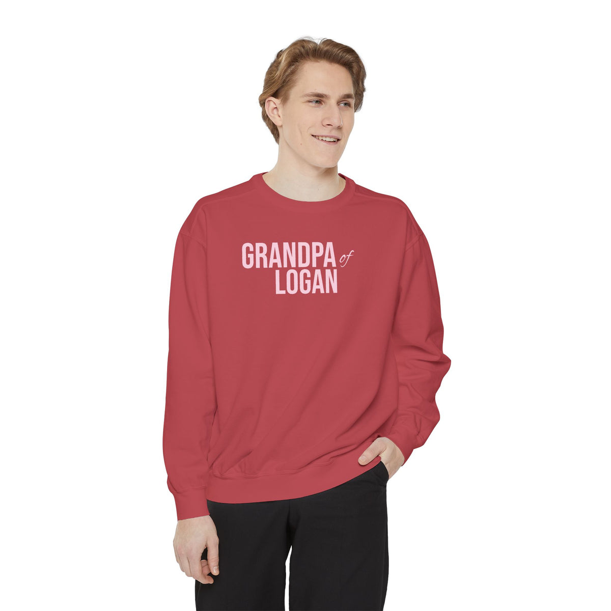 Personalized Grandpa Of Sweatshirt | Custom Grandkids Name Crewneck