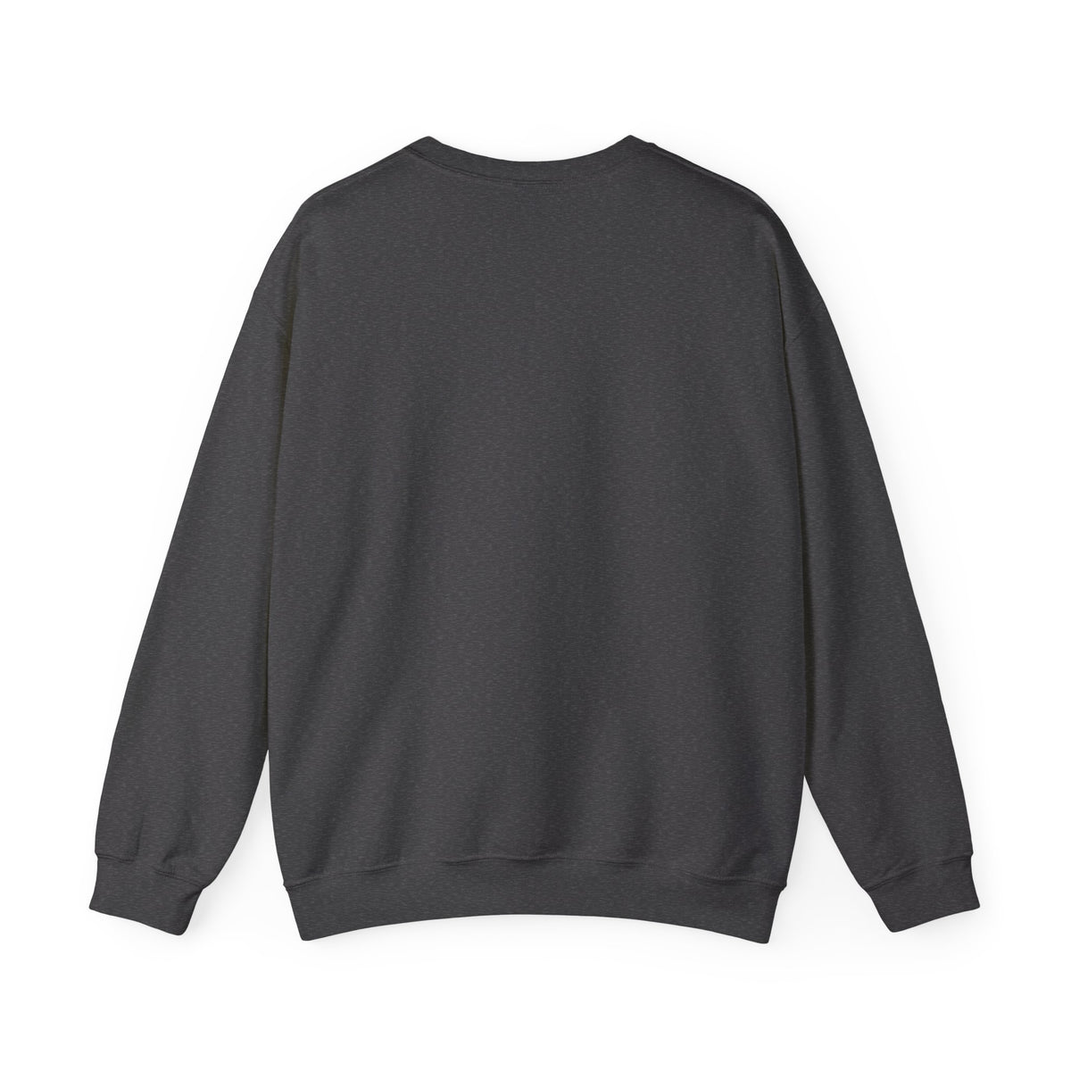 Back of the Dark Heather Favorite Grandpa crewneck