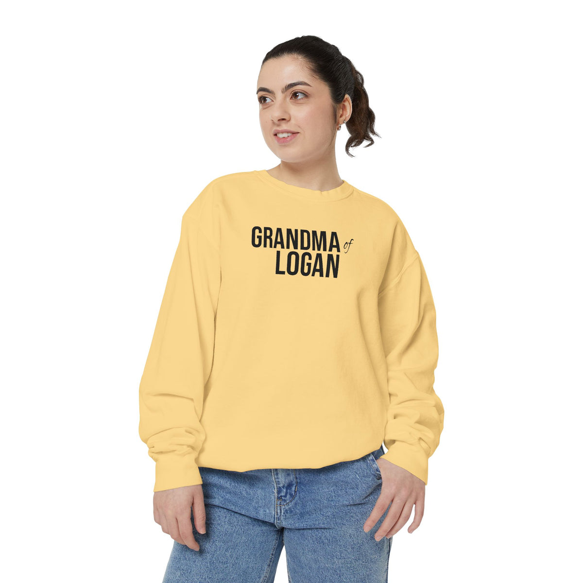 Personalized Grandma Of Sweatshirt | Custom Grandkids Name Crewneck