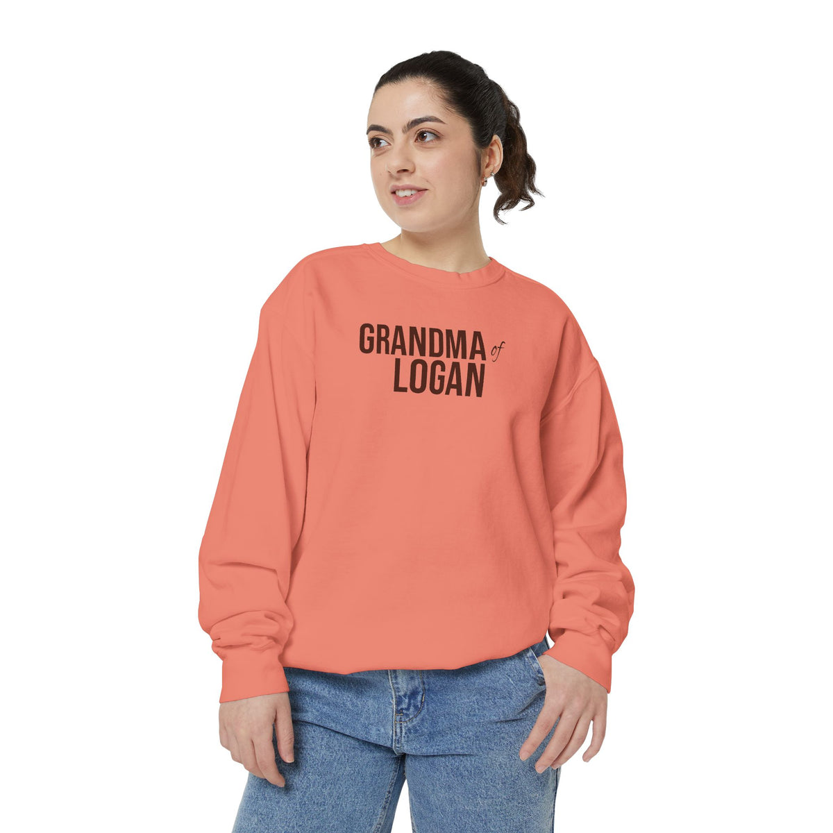 Personalized Grandma Of Sweatshirt | Custom Grandkids Name Crewneck