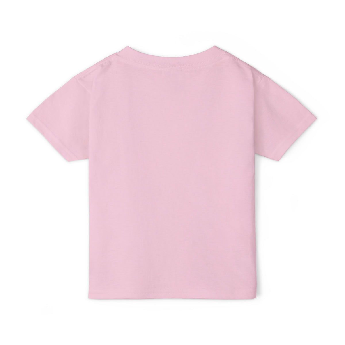 Lil Boo toddler tee in light pink, back
