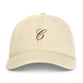 Personalized Initial Cap | Custom Monogram Washed Dad Hat