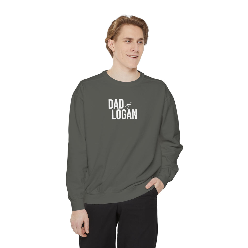 Personalized Dad Of Sweatshirt | Custom Kids Name Crewneck