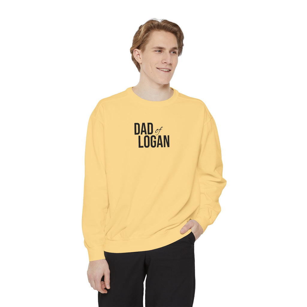 Personalized Dad Of Sweatshirt | Custom Kids Name Crewneck