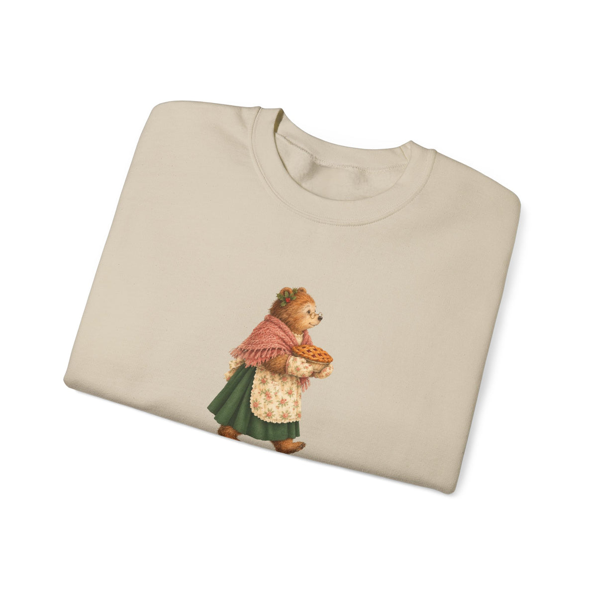 Personalized Favorite Grandma Sweatshirt | Woodland Grandma Bear Christmas Crewneck