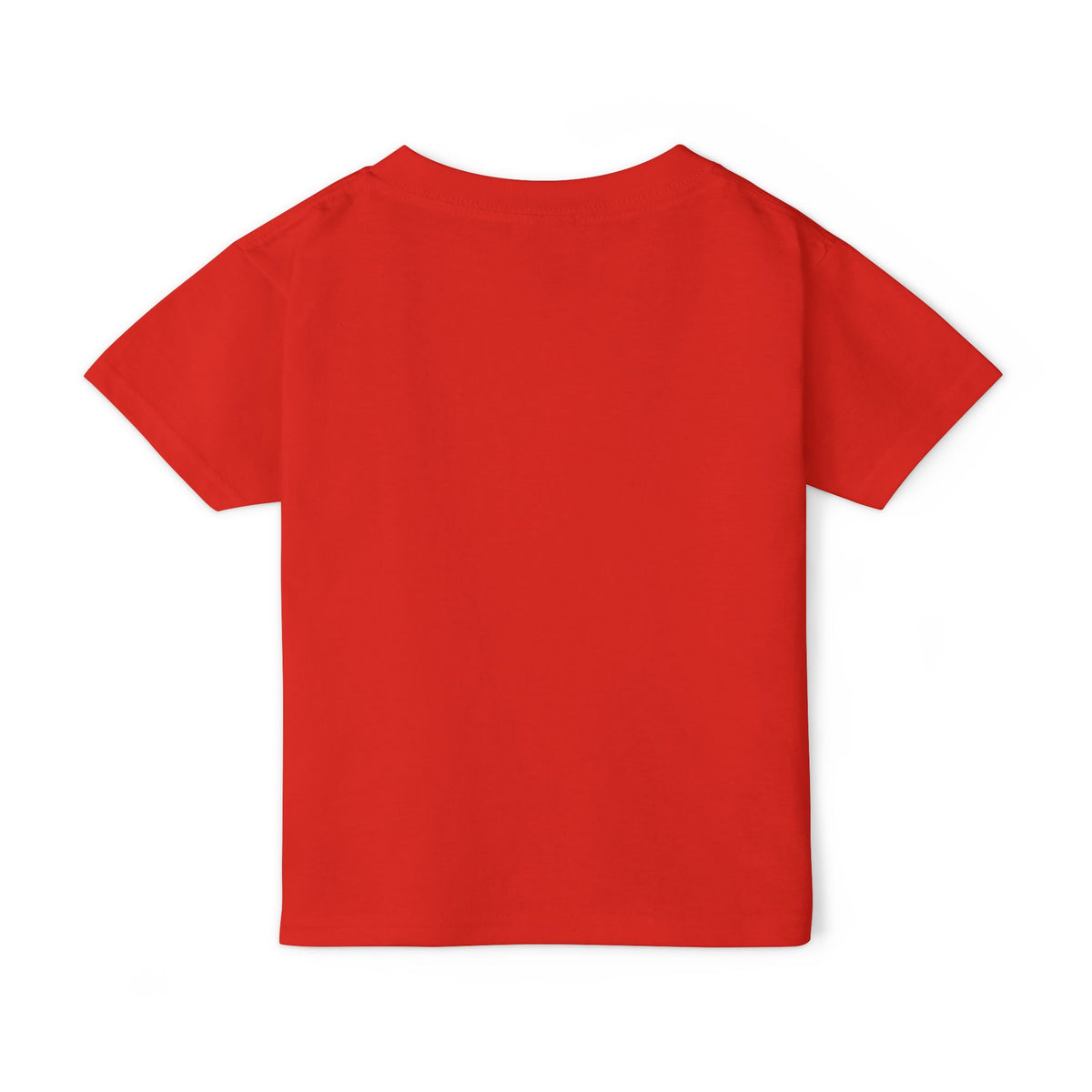 Lil Boo toddler tee in red, back