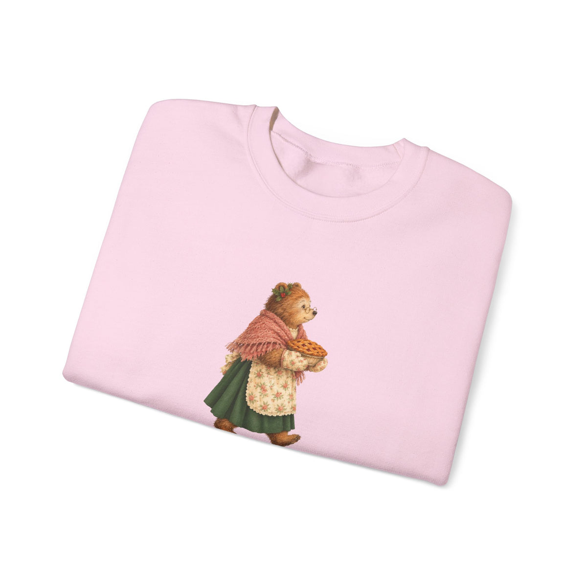Personalized Favorite Grandma Sweatshirt | Woodland Grandma Bear Christmas Crewneck