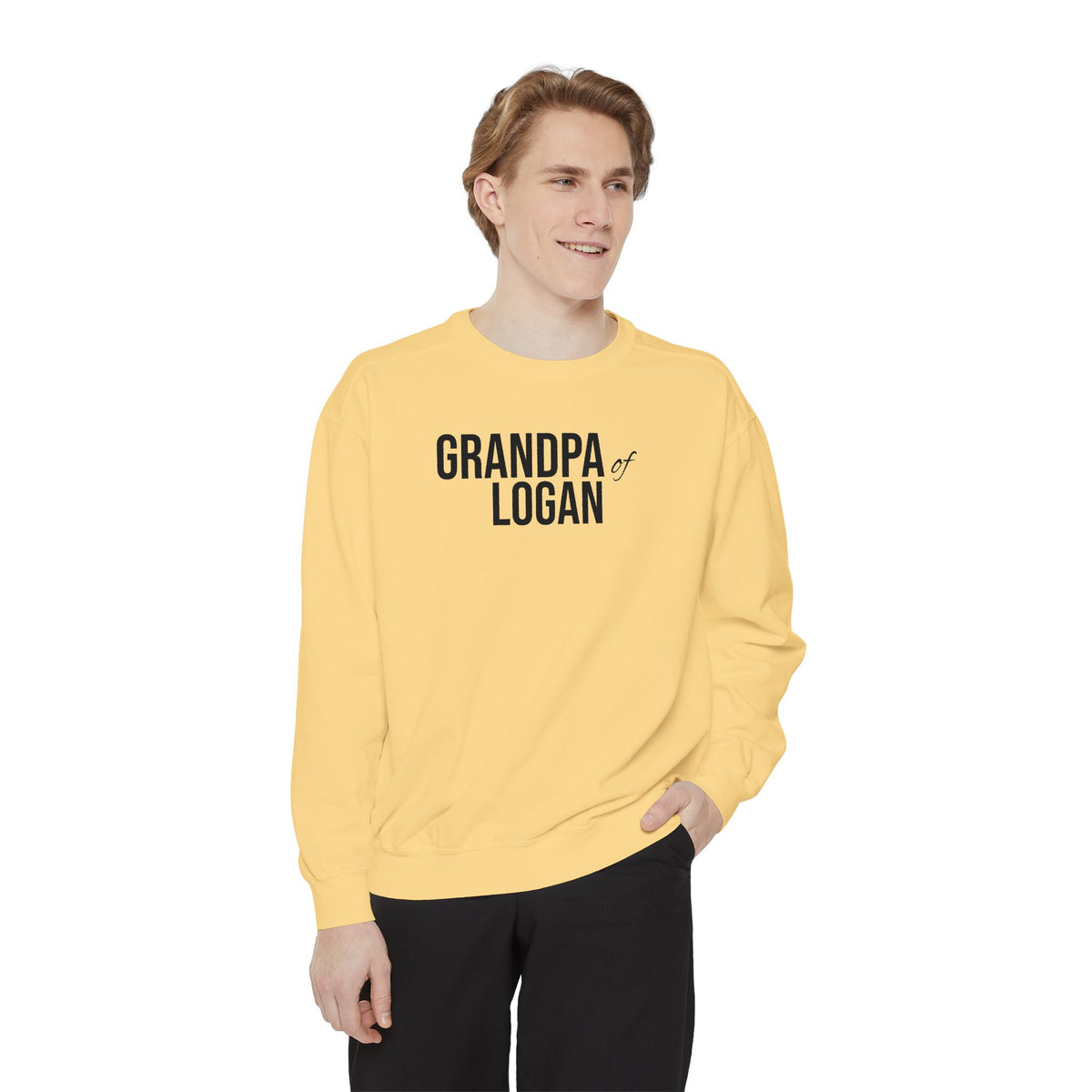 Personalized Grandpa Of Sweatshirt | Custom Grandkids Name Crewneck