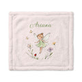 Personalized Fairy Baby Lovey | Custom Name Minky Security Blanket