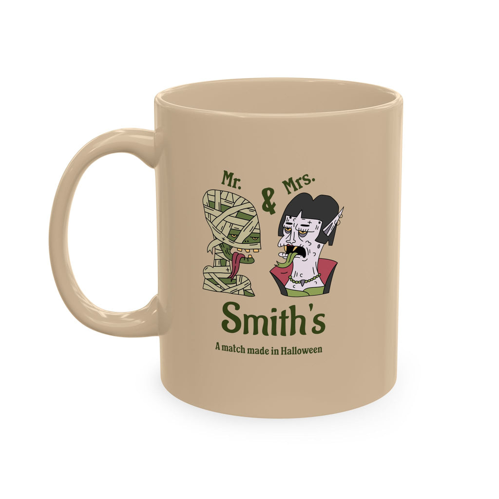 Mr. & Mrs. Halloween Mug | A Match Made in Halloween Couples Mug