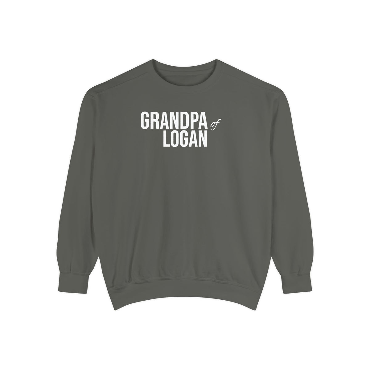 Personalized Grandpa Of Sweatshirt | Custom Grandkids Name Crewneck