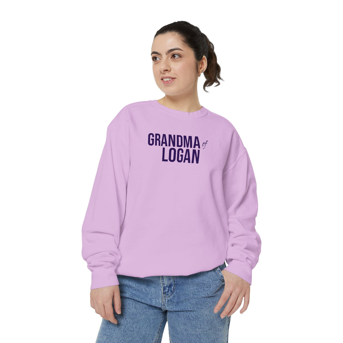 Personalized Grandma Of Sweatshirt | Custom Grandkids Name Crewneck