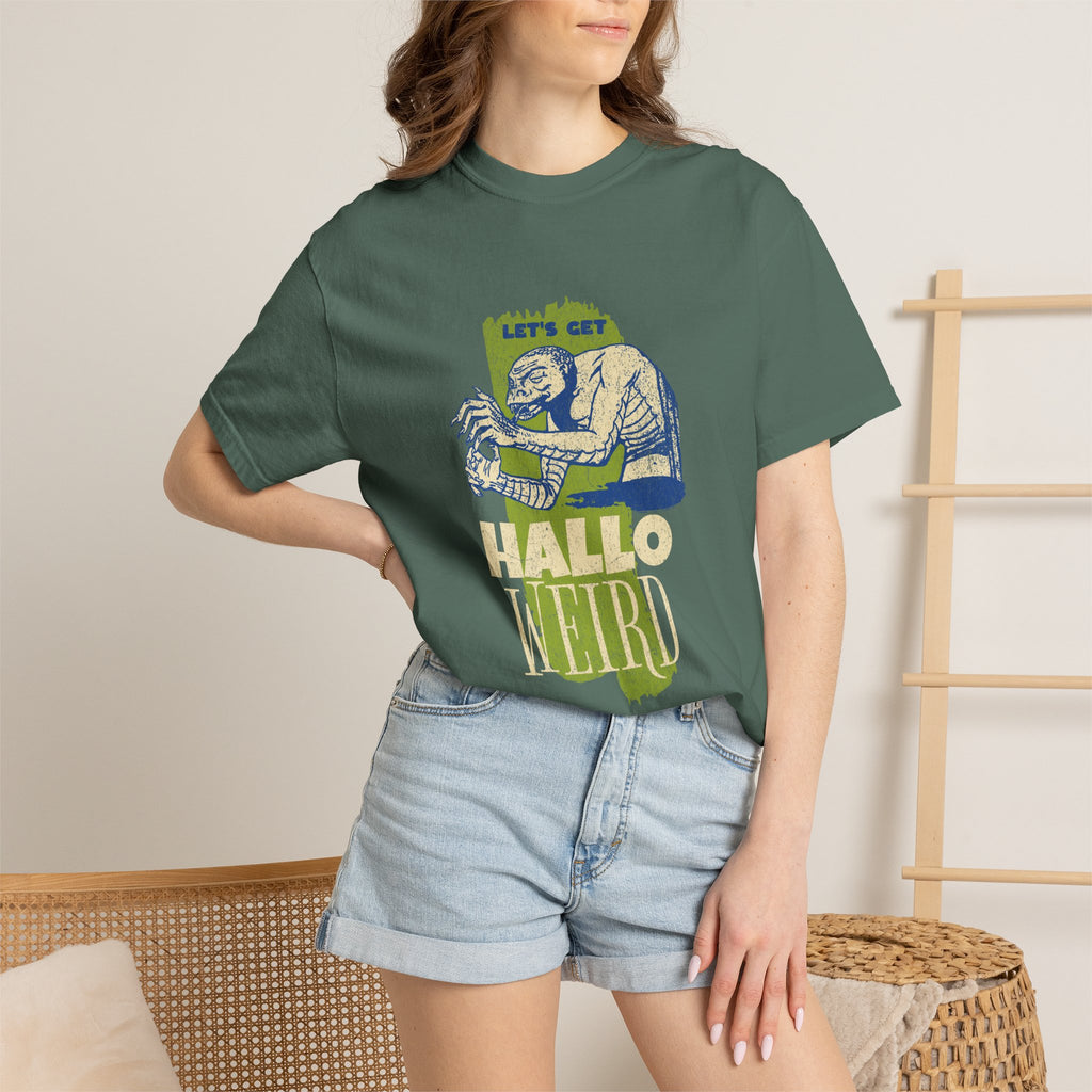 Hallo-Weird mummy Halloween shirt, additional view
