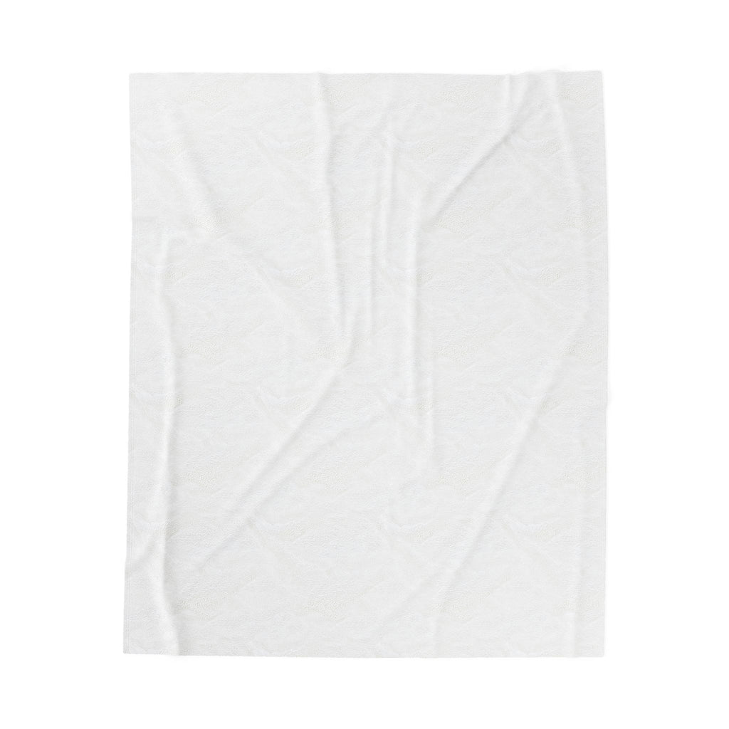 Woodland Village Christmas Blanket | Velveteen Plush Throw