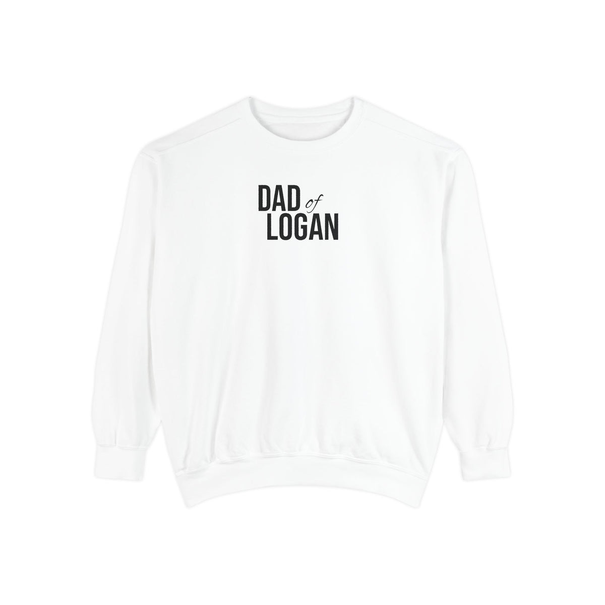 Personalized Dad Of Sweatshirt | Custom Kids Name Crewneck