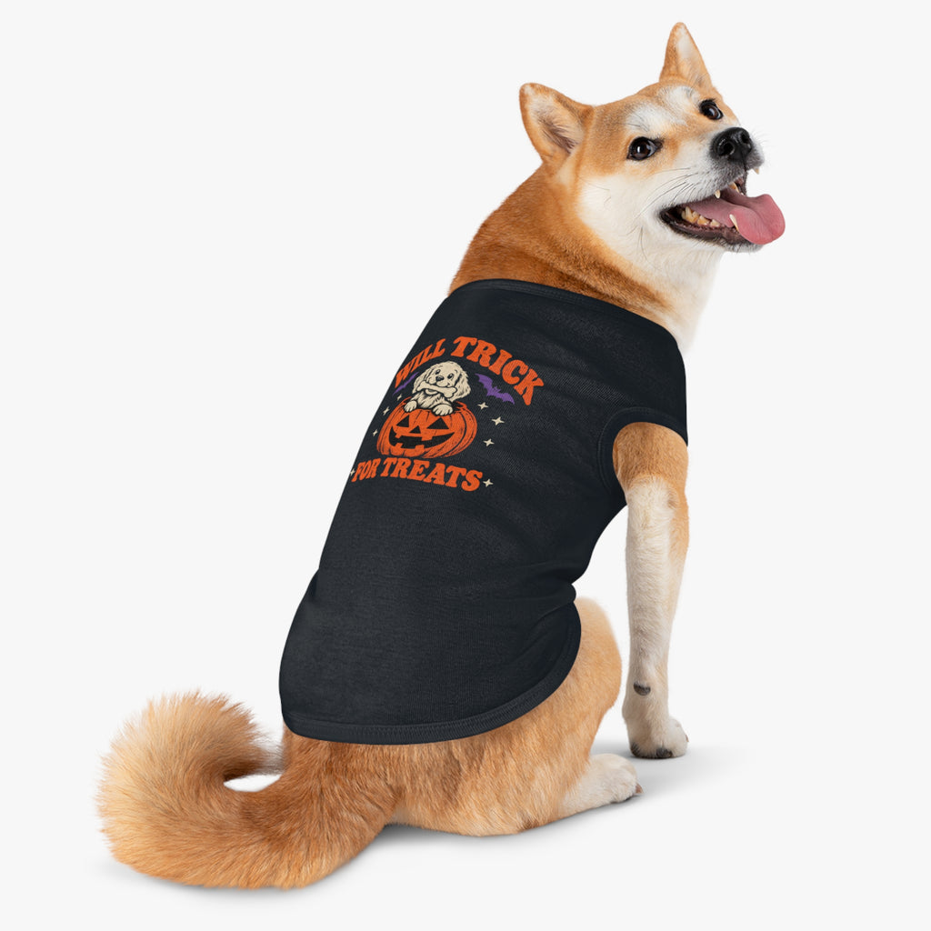 Will Trick for Treats dog shirt, additional view