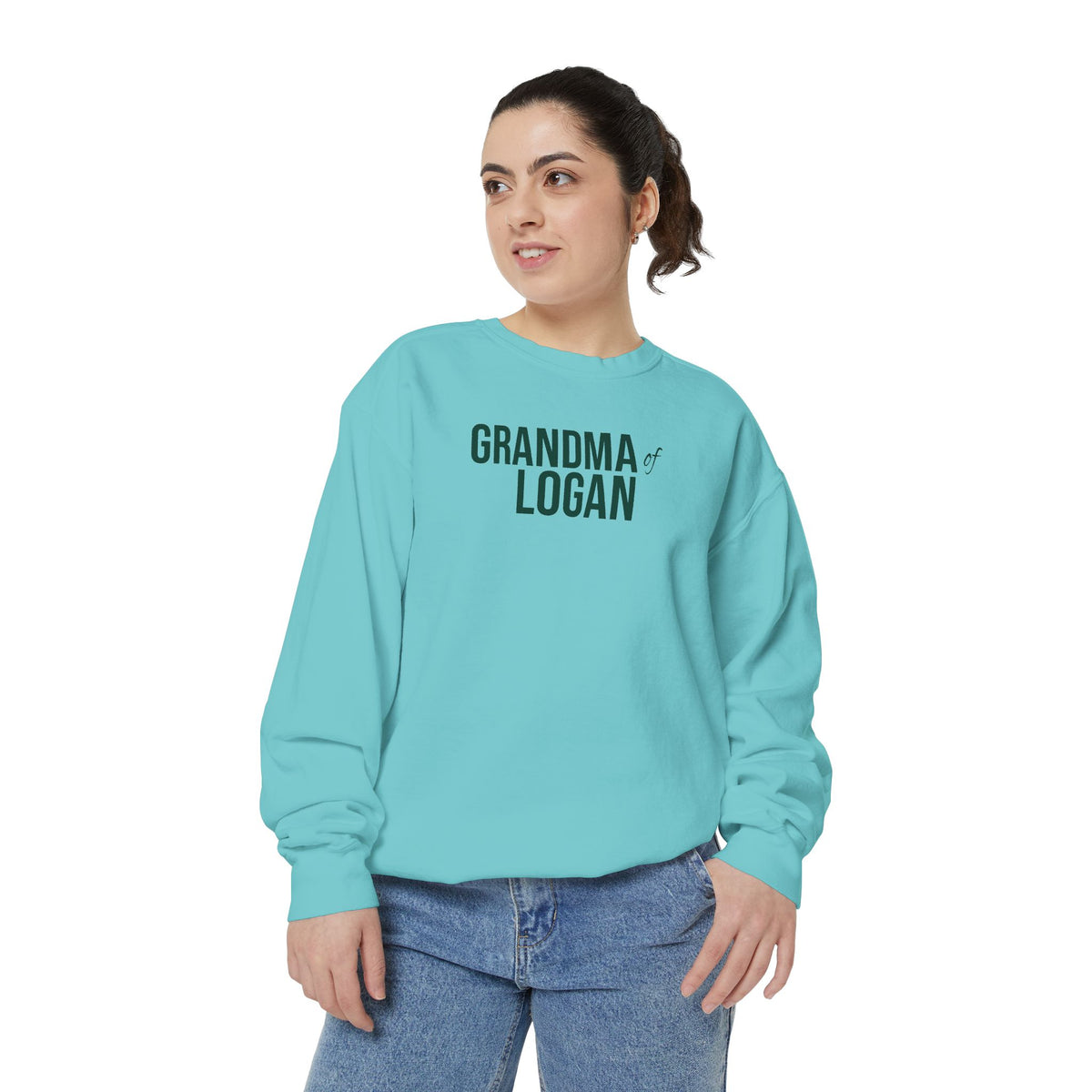 Personalized Grandma Of Sweatshirt | Custom Grandkids Name Crewneck