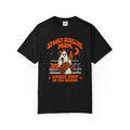Spooky Sideline Mom Halloween tee in black