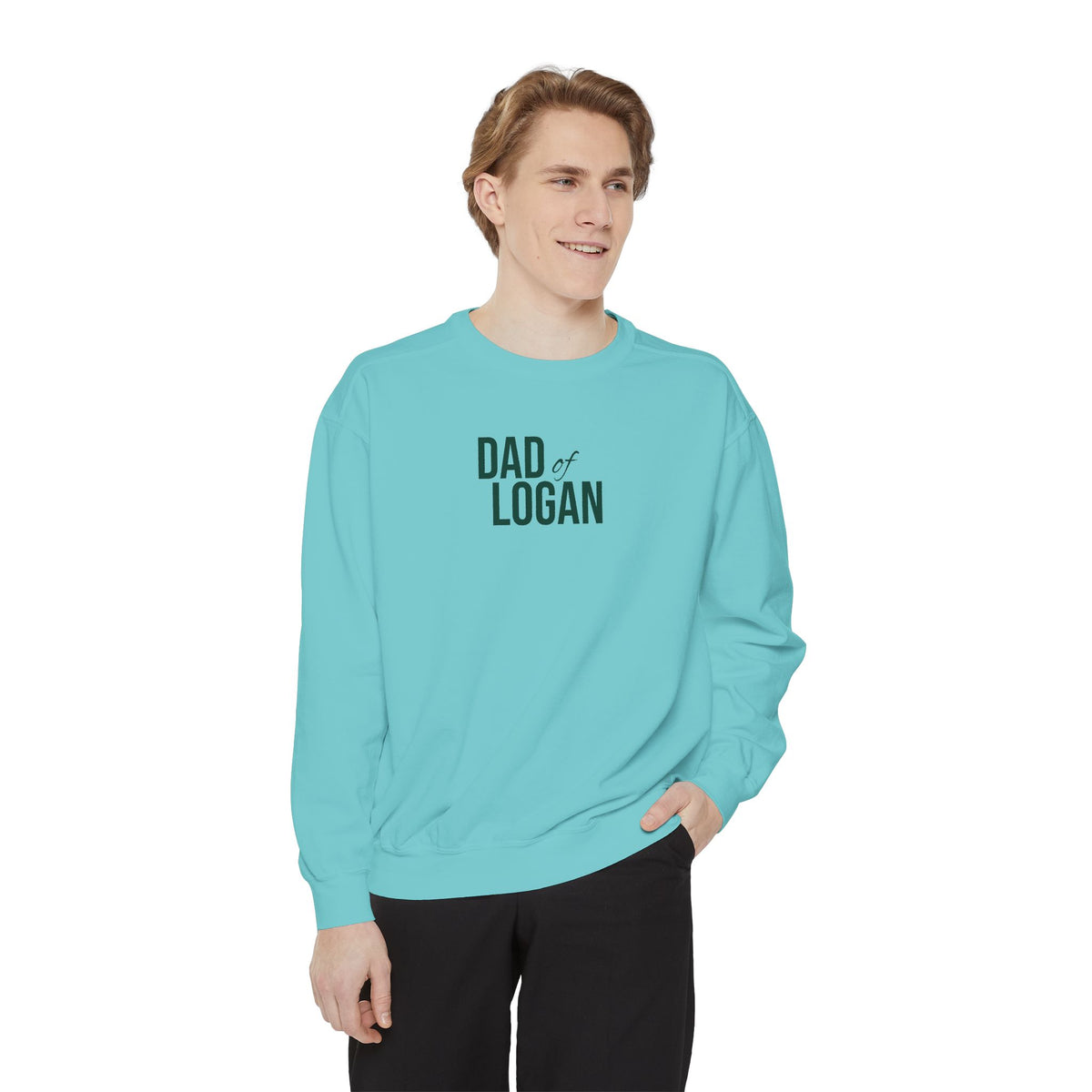 Personalized Dad Of Sweatshirt | Custom Kids Name Crewneck