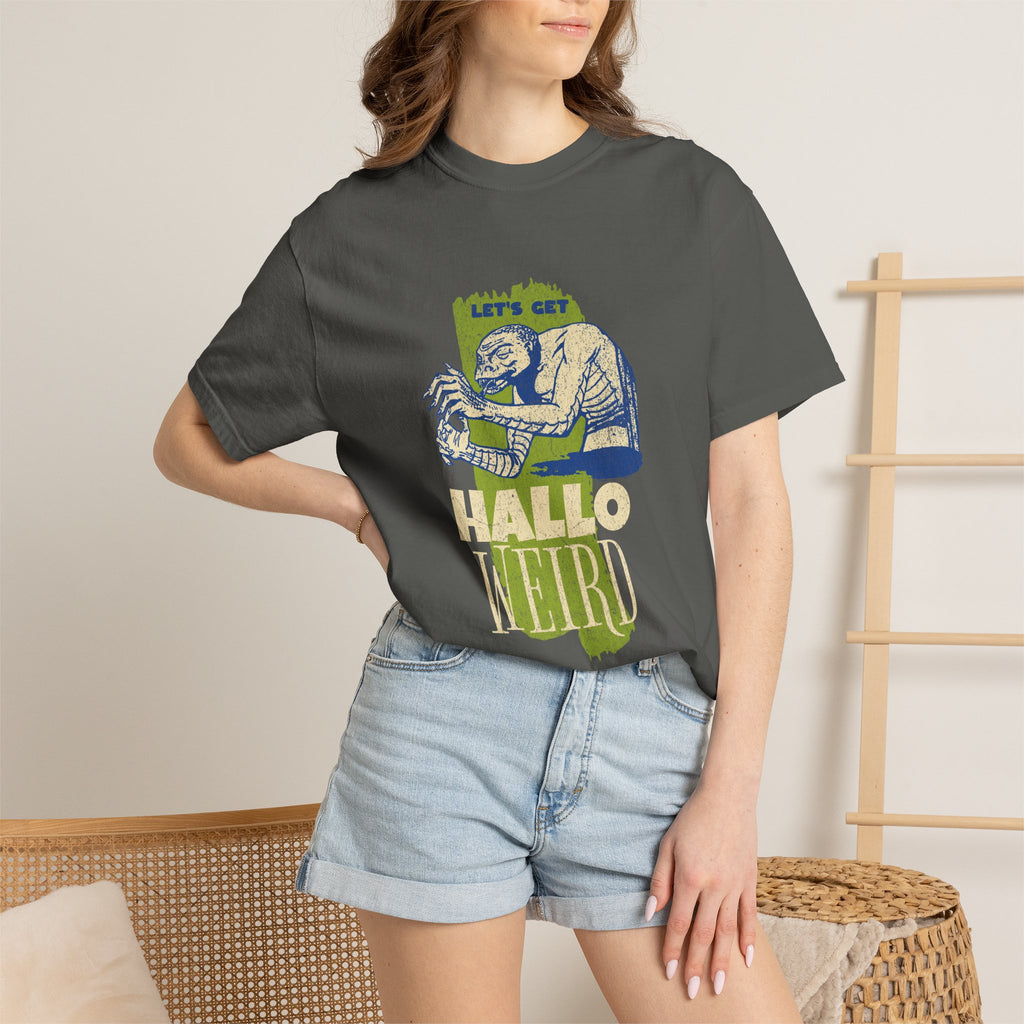 Hallo-Weird mummy Halloween shirt, additional view
