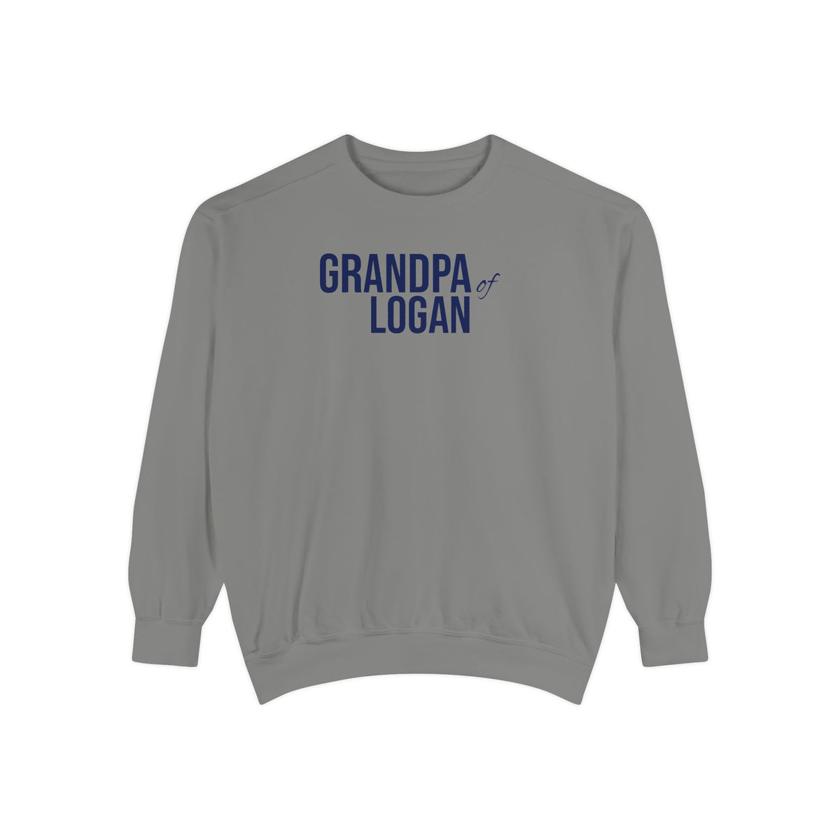 Personalized Grandpa Of Sweatshirt | Custom Grandkids Name Crewneck
